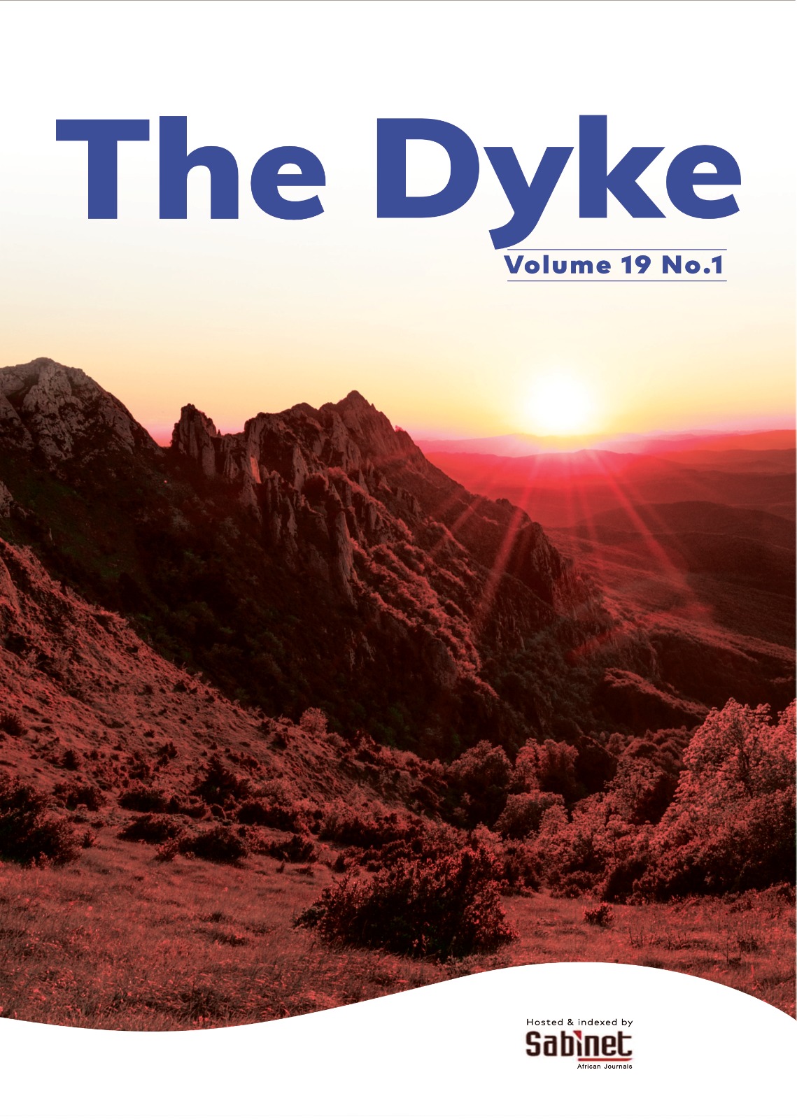 					View Vol. 19 No. 1 (2025): The Dyke 19(1)2025
				